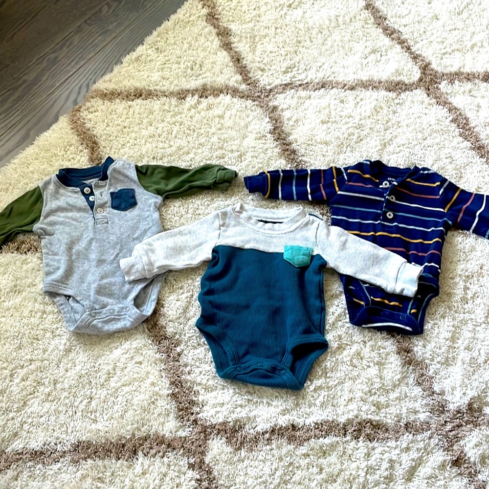 Carter’s Long-Sleeve Bodysuits
